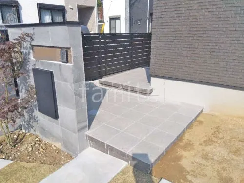 奈良市 新築シンプル オープン外構