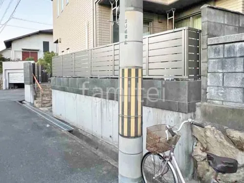 交野市 塀まわりリフォーム