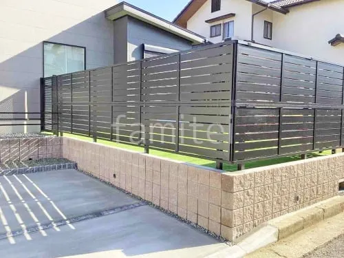 川西市 新築シンプル オープン外構