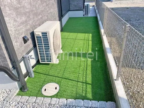 草津市 新築ベーシック オープン外構