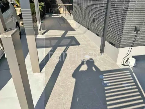 和歌山市 新築シンプル クローズ外構