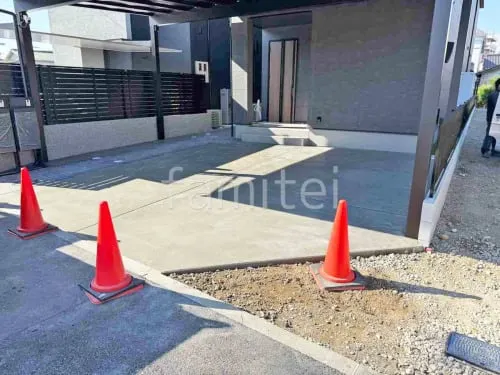 尼崎市 新築ベーシック オープン外構