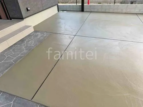 尼崎市 新築ベーシック オープン外構