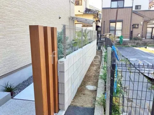 堺市 新築ベーシック オープン外構