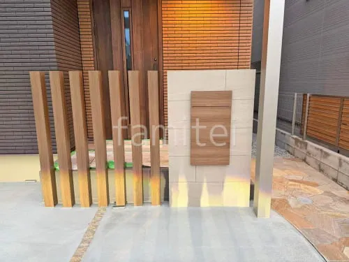 大津市 新築シンプル オープン外構