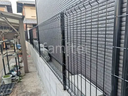 川西町 新築シンプル オープン外構