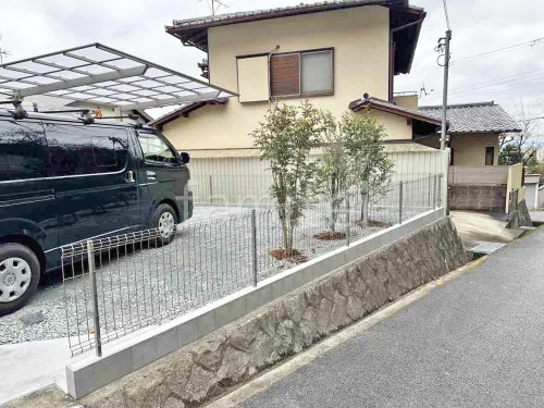 宝塚市 新築ベーシック オープン外構