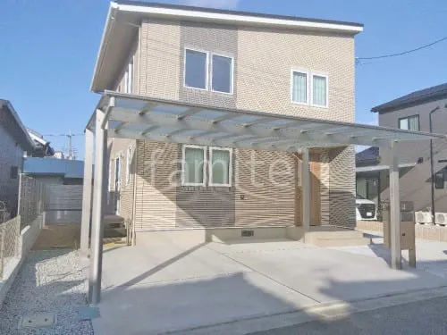 安堵町 新築ベーシック オープン外構