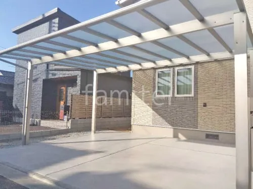 安堵町 新築ベーシック オープン外構