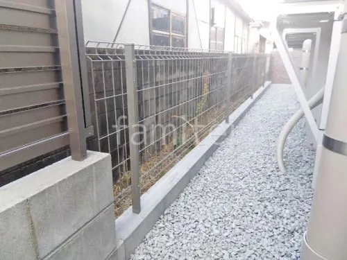 安堵町 新築ベーシック オープン外構