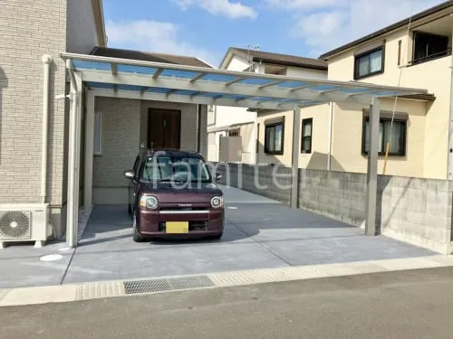 岩出市 新築ベーシック オープン外構