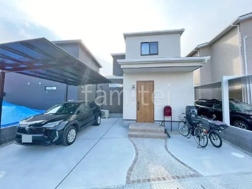 明石市 新築ベーシック オープン外構