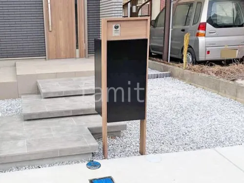 守山市 新築ベーシック オープン外構