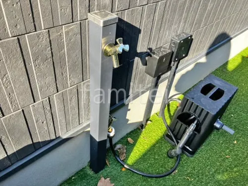 川西町 新築シンプル オープン外構