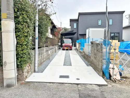 宝塚市 新築ベーシック オープン外構