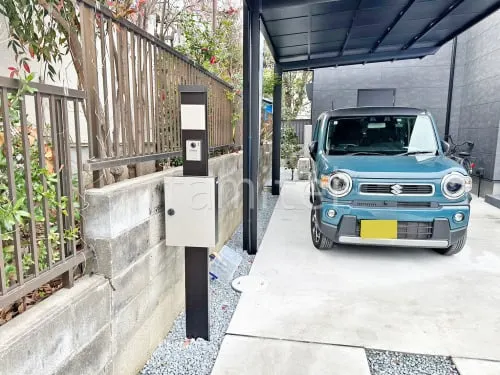 宝塚市 新築ベーシック オープン外構