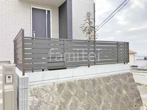 川西市 新築ベーシック オープン外構