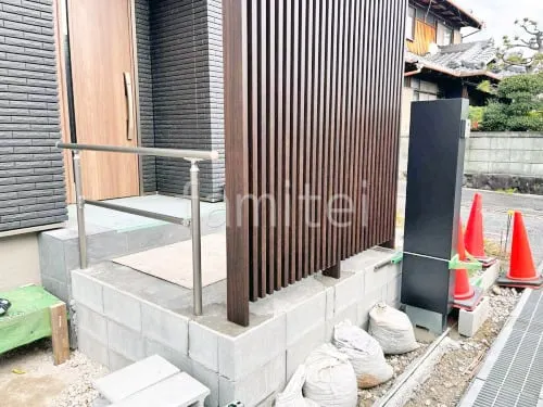 精華町 新築ベーシック オープン外構