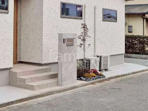 加古川市 新築シンプル オープン外構