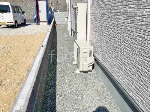 宝塚市 新築シンプル オープン外構