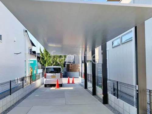 栗東市 新築ベーシック オープン外構