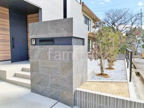 大津市 新築シンプル オープン外構