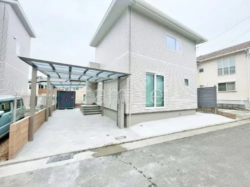 明石市 新築ベーシック オープン外構