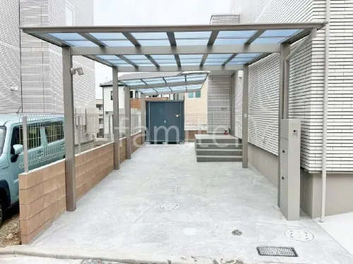 明石市 新築ベーシック オープン外構