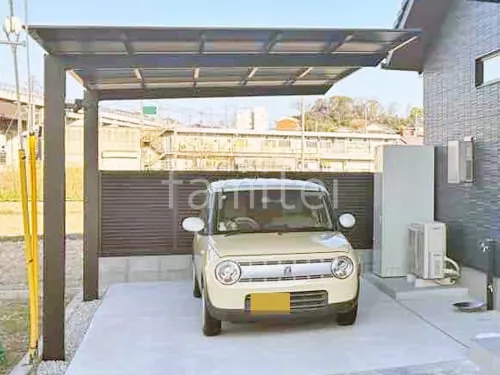 香芝市 新築ベーシック オープン外構