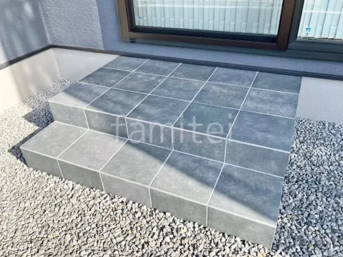 岩出市 新築ベーシック オープン外構