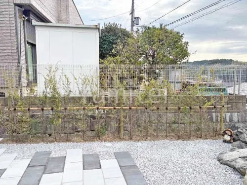 大津市 新築シンプル クローズ外構