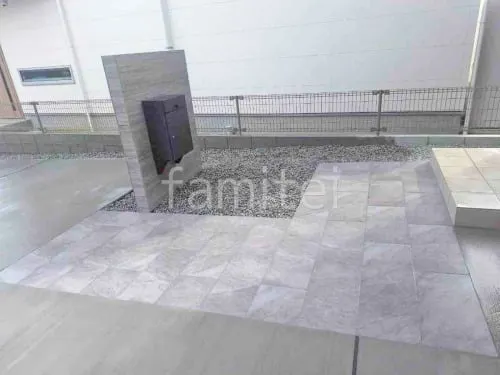 精華町 新築シンプル オープン外構