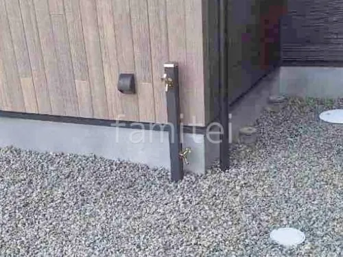 精華町 新築シンプル オープン外構