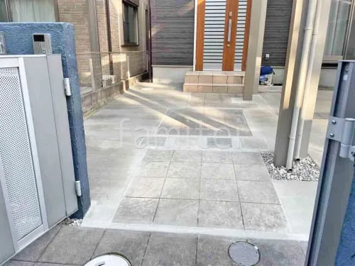 八幡市 アプローチリフォーム