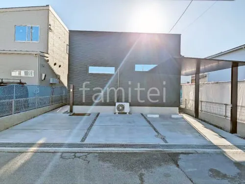 加古川市 新築ベーシック オープン外構