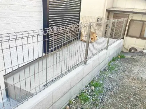 伊丹市 新築シンプル オープン外構