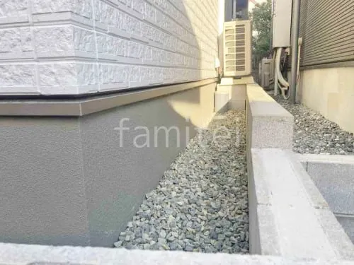 伊丹市 新築シンプル オープン外構