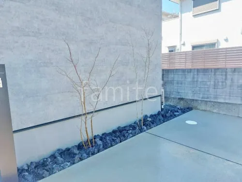 岩出市 新築ベーシック オープン外構