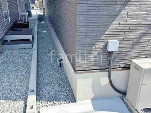 松原市 新築ベーシック オープン外構