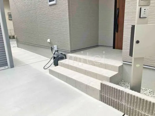 奈良市 新築ベーシック オープン外構