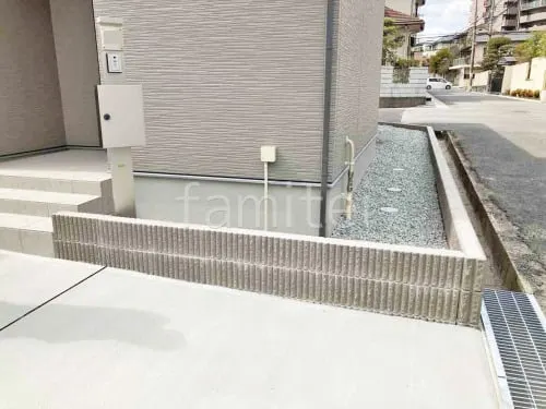 奈良市 新築ベーシック オープン外構