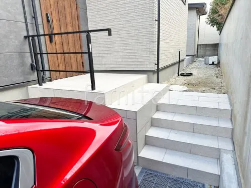 川西市 新築ベーシック オープン外構