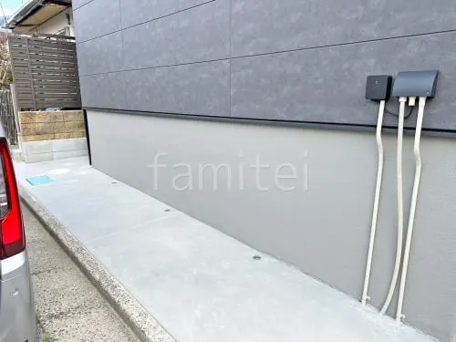 川西市 新築ベーシック オープン外構