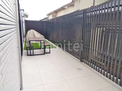 高槻市 新築シンプル オープン外構