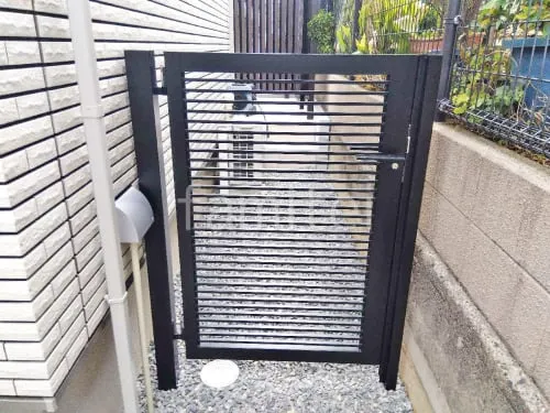 高槻市 新築シンプル オープン外構