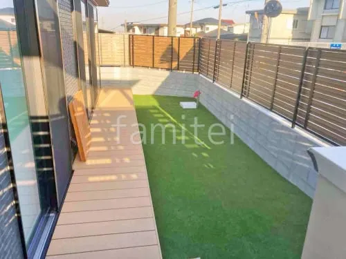 宝塚市 新築シンプル オープン外構