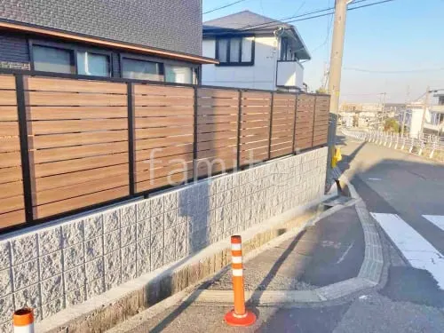 宝塚市 新築シンプル オープン外構