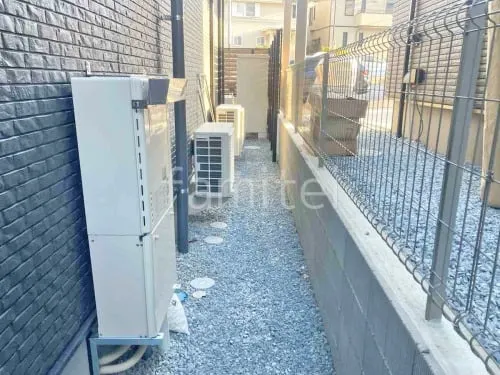 宝塚市 新築シンプル オープン外構