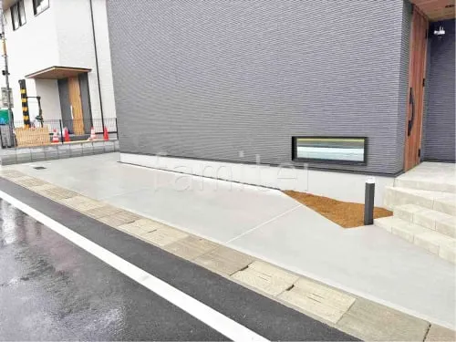 富田林市 新築ベーシック オープン外構