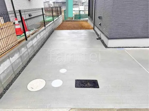 富田林市 新築ベーシック オープン外構